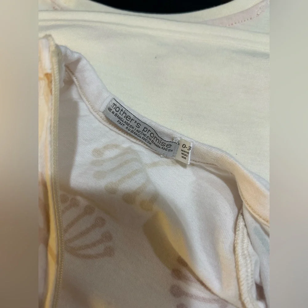 Mothers Promise Baby Cotton Romper 0-3mo